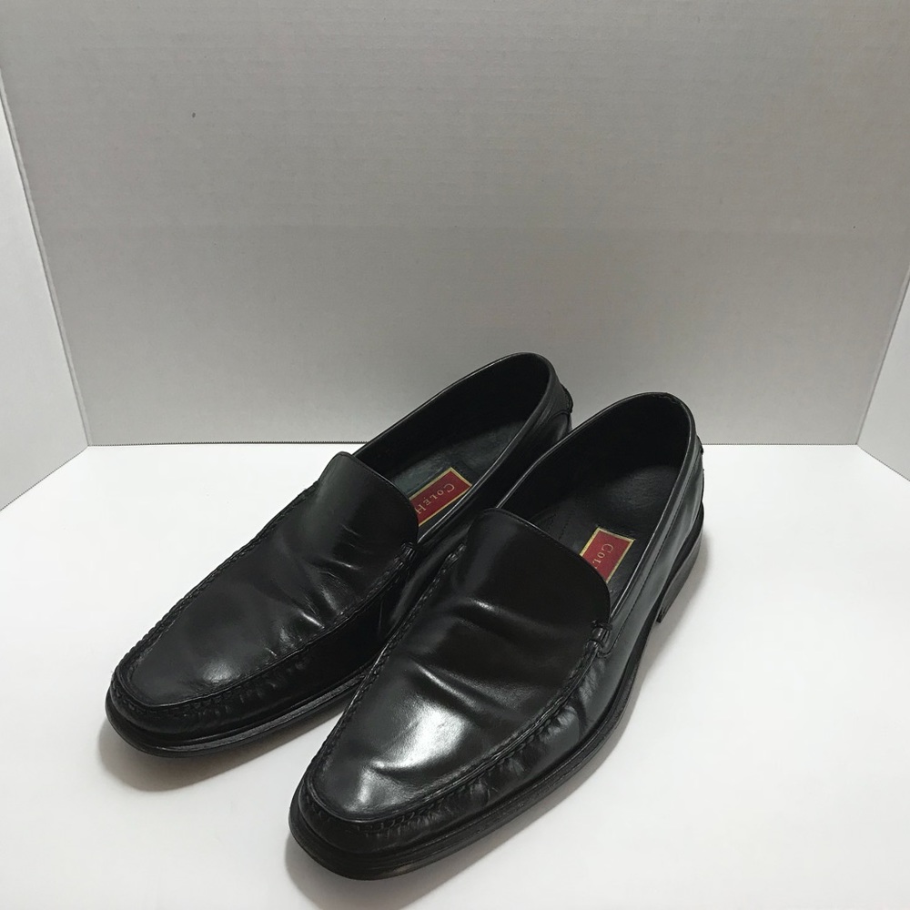 Men's Cole Haan Black Leather Loafers Size 9.5 M